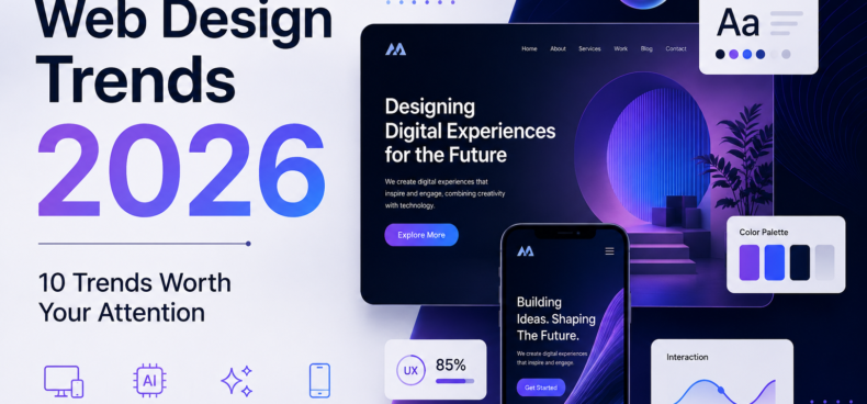 Web Design Trends 2026: 10 Trends Worth Your Attention